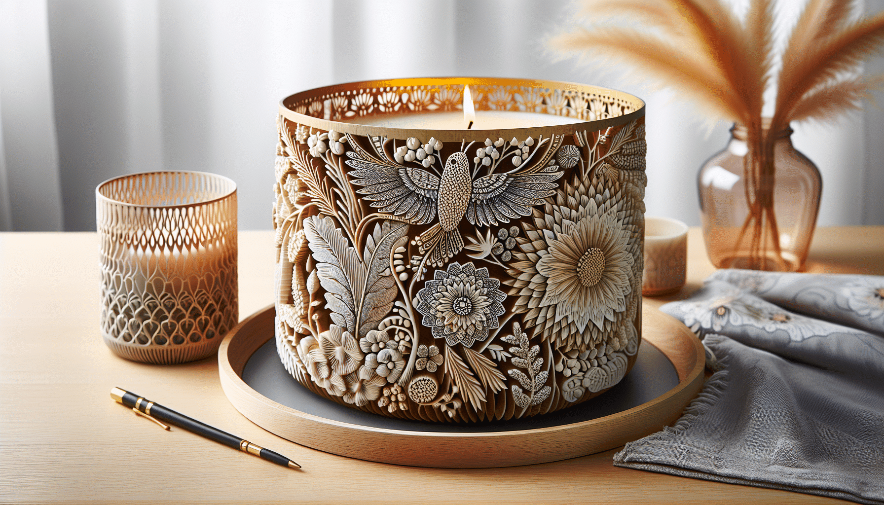 Convierte Tus Accesorios de H&M Home en Elegantes Portavelas Decorativos