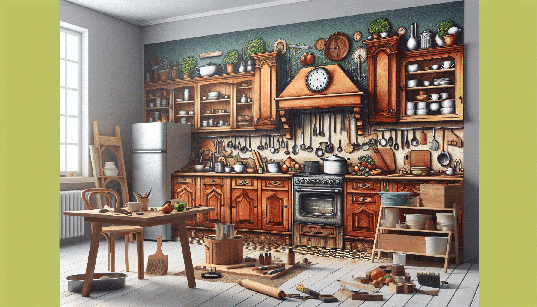 Renueva tu Cocina de Caoba: Guía Práctica para un Estilo Moderno