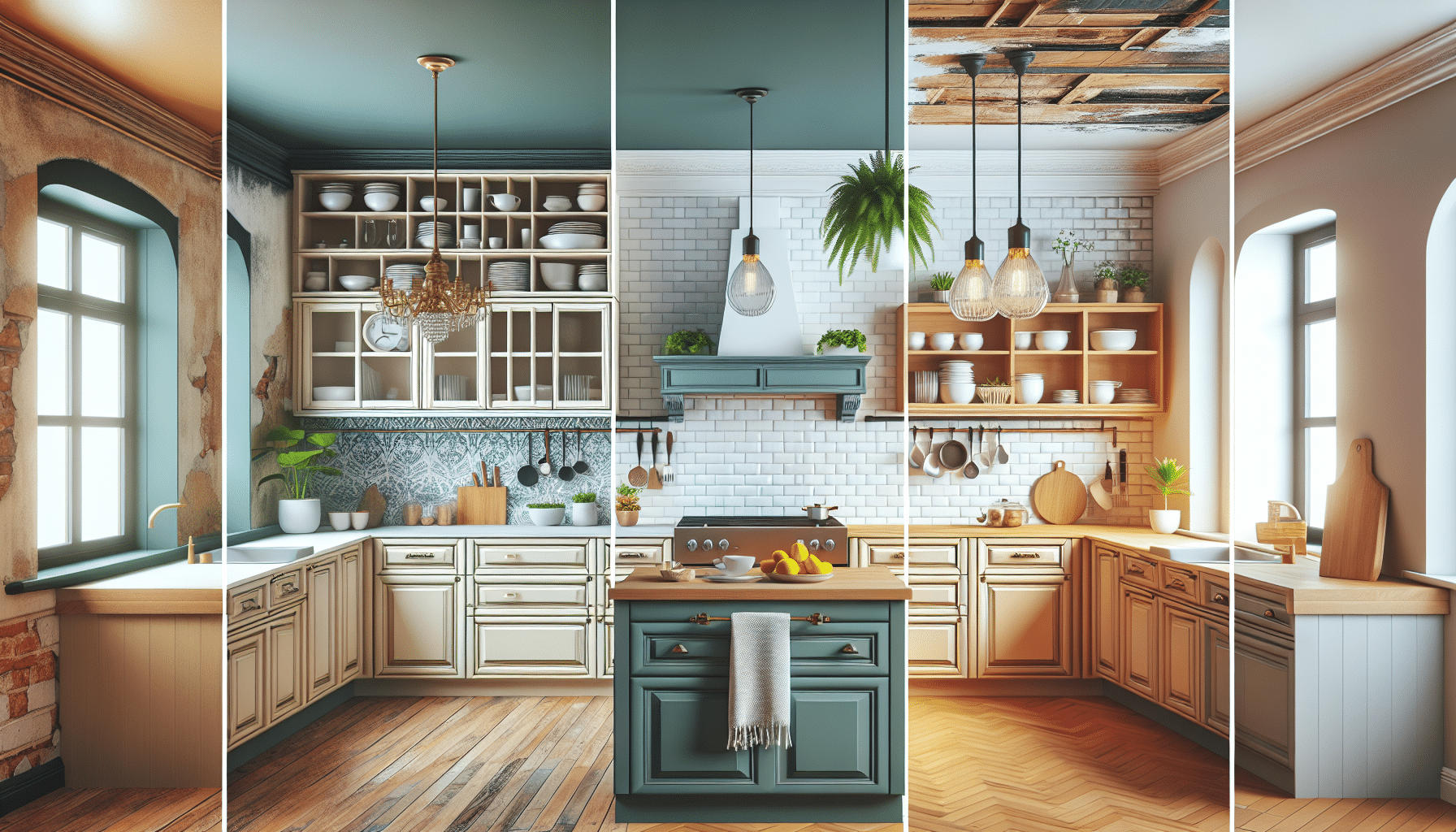 Renovación de Cocina: De Vieja y Encerrada a Moderna y Minimalista a Espacio Abierto