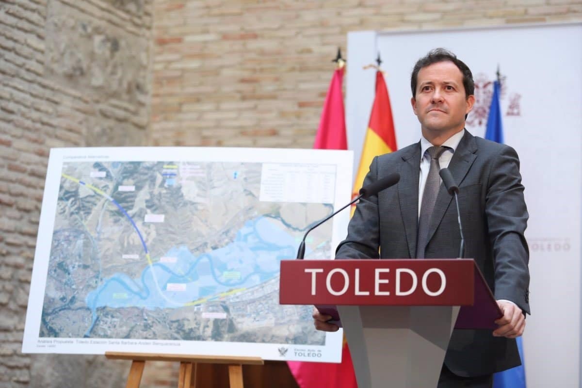 Velázquez Considera «Muy Positivo» El Proyecto Del AVE Madrid-Lisboa Presentado Por El Ayuntamiento Para Toledo