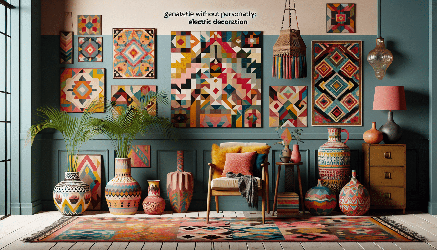 Ecléctica Armonía: Decoración Vibrante y Colorida