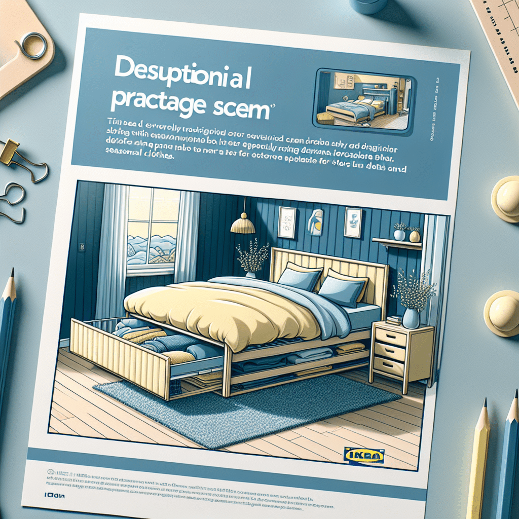 Ikea Revoluciona el Almacenamiento: Convierte Tu Cama en un Práctico Canapé para Edredones y Ropa de Temporada