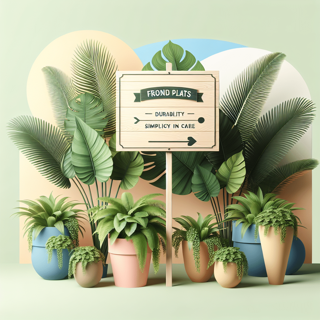 Plantas Frondosas: Durabilidad y Sencillez en el Cuidado