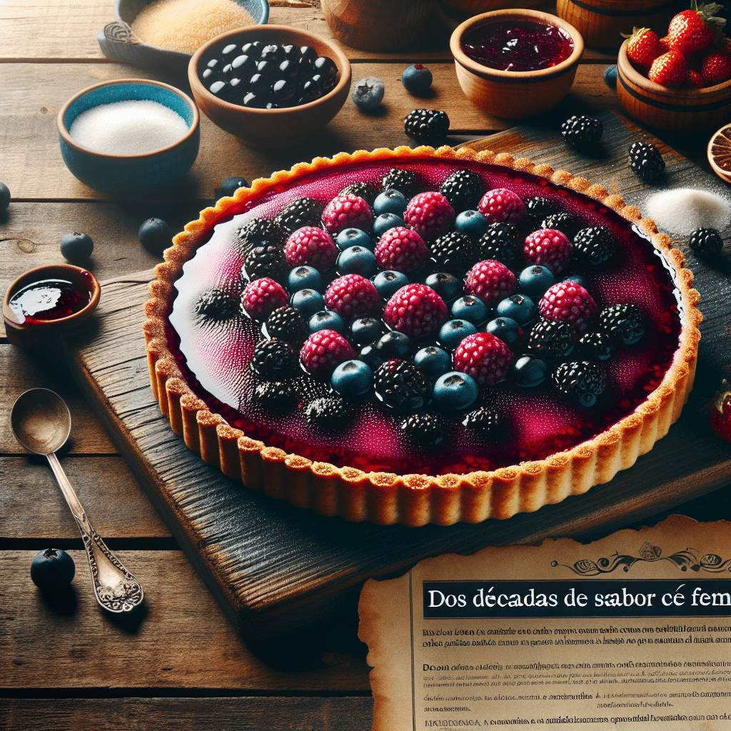 Dos Décadas de Sabor: Festejo con Tarta Nórdica de Mermelada