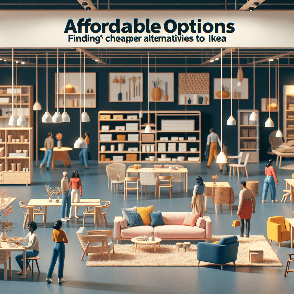 Opciones Asequibles: Encuentra Alternativas Más Baratas que Ikea