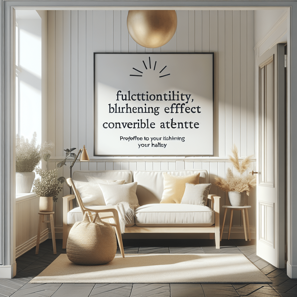 JYSK: El Mueble Versátil que Transforma e Ilumina tu Recibidor