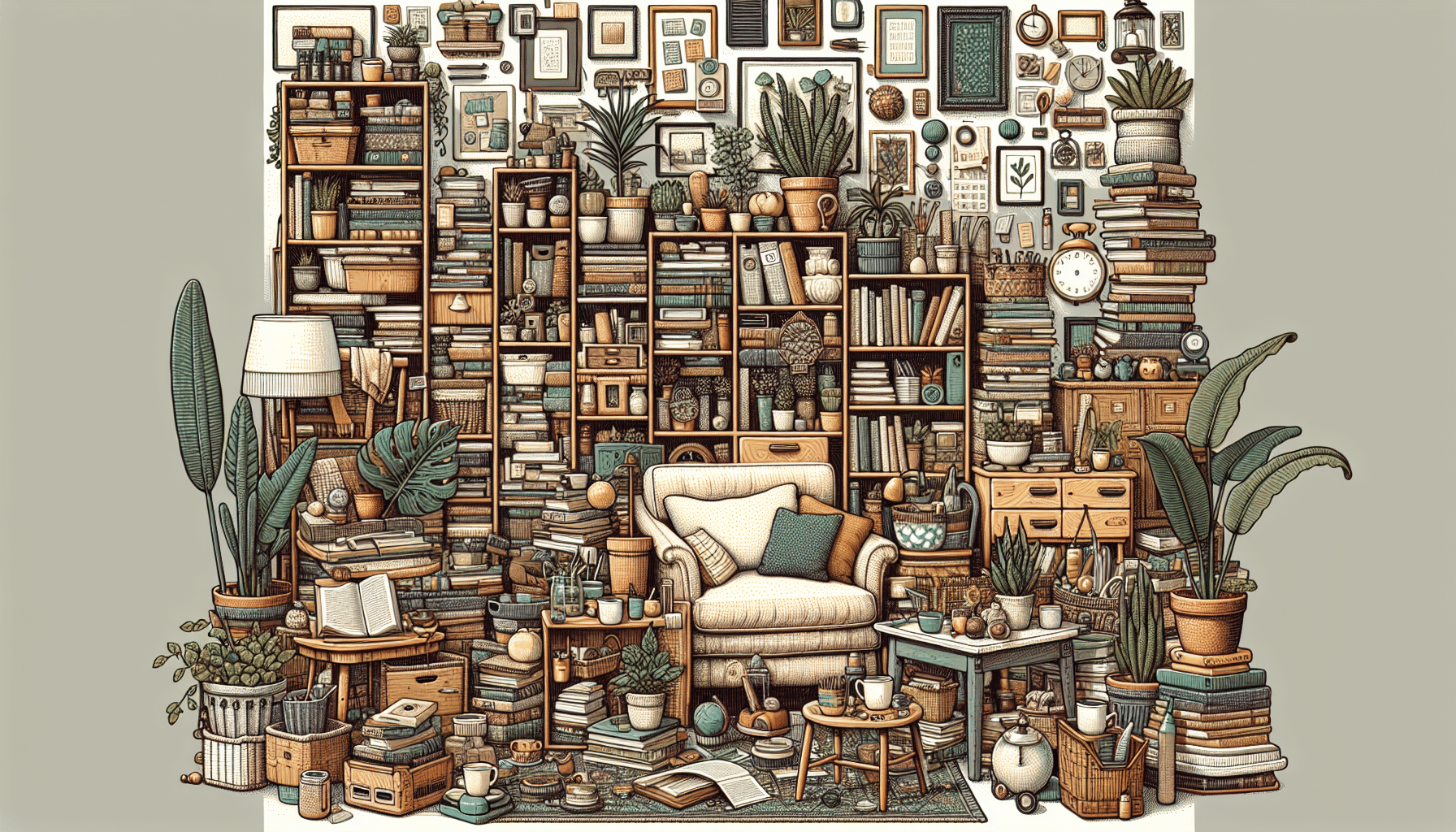 Descubre el Cluttercore: La Tendencia de Decoración que Arrasará en 2025