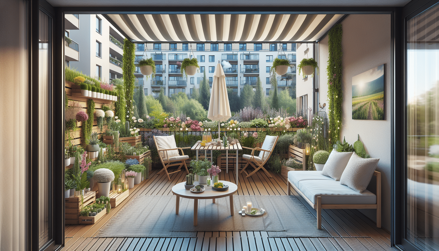 Oasis Primaveral: Transforma Tu Balcón Aburrido con Muebles de Ikea