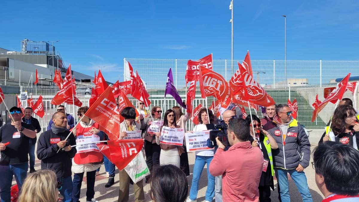 CCOO y UGT Deciden Postergar la Huelga en la Plataforma Logística de DÍA en Illescas Debido a un Grave Accidente Laboral