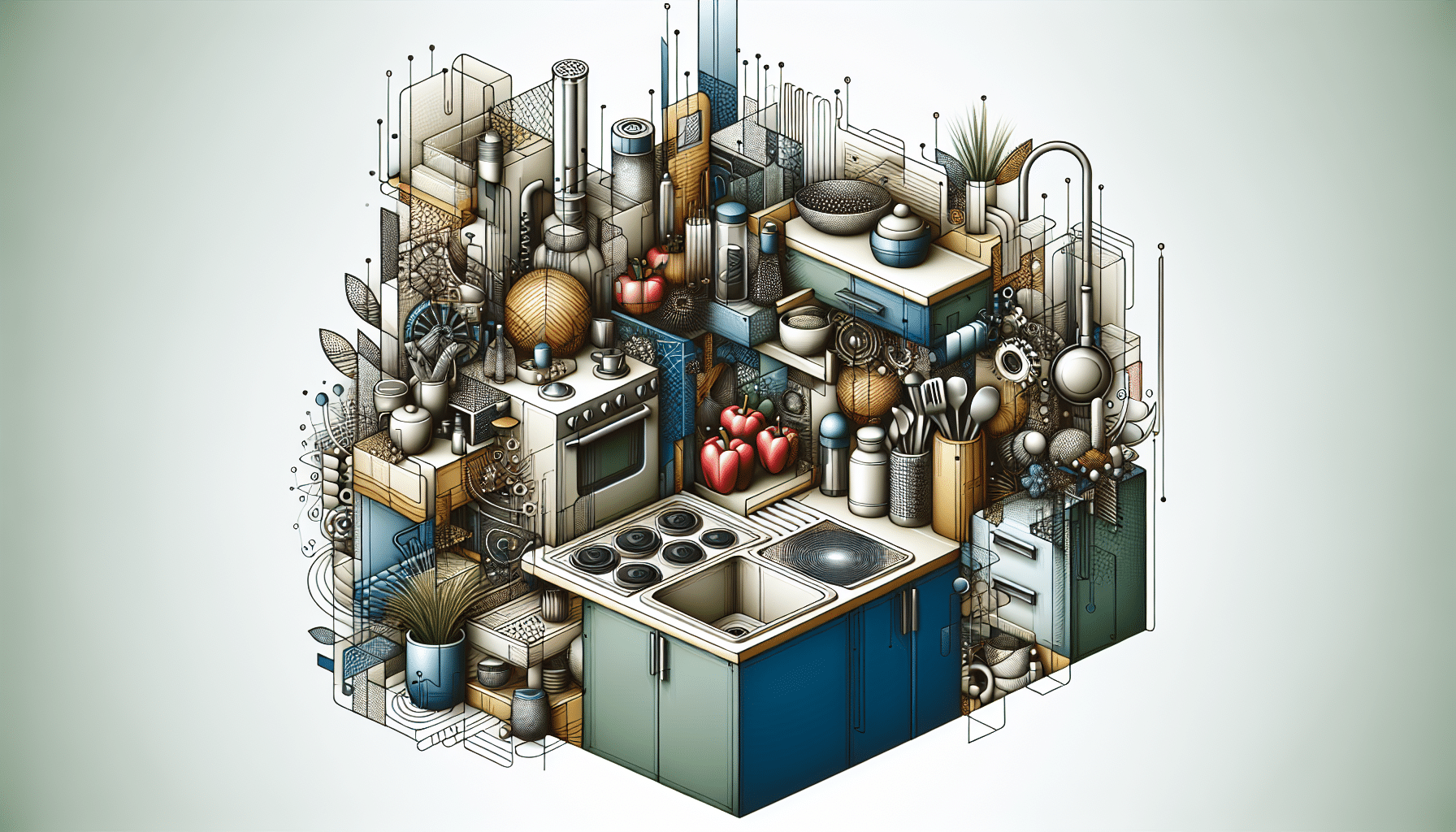 Maximizando Espacios: Estrategias para Cocinas de Distribución Irregular
