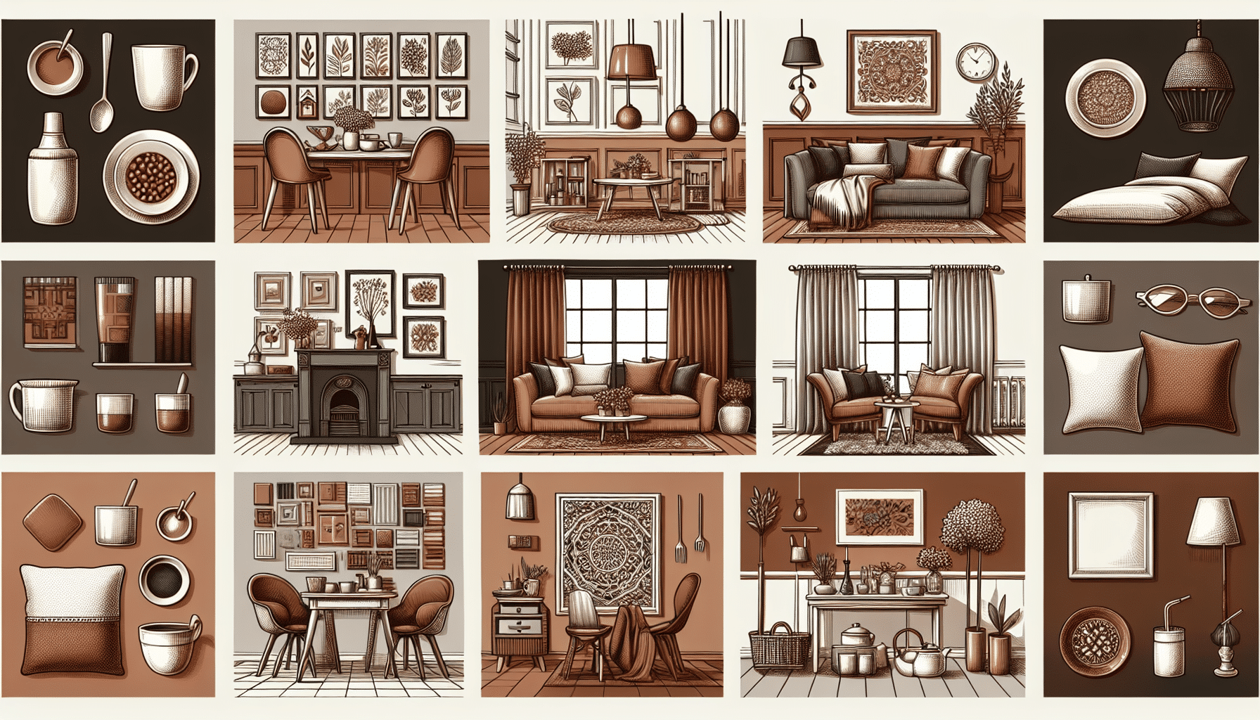 Transforma tu Espacio: Ideas para Incorporar el Color Mocha Mousse en tu Decoración