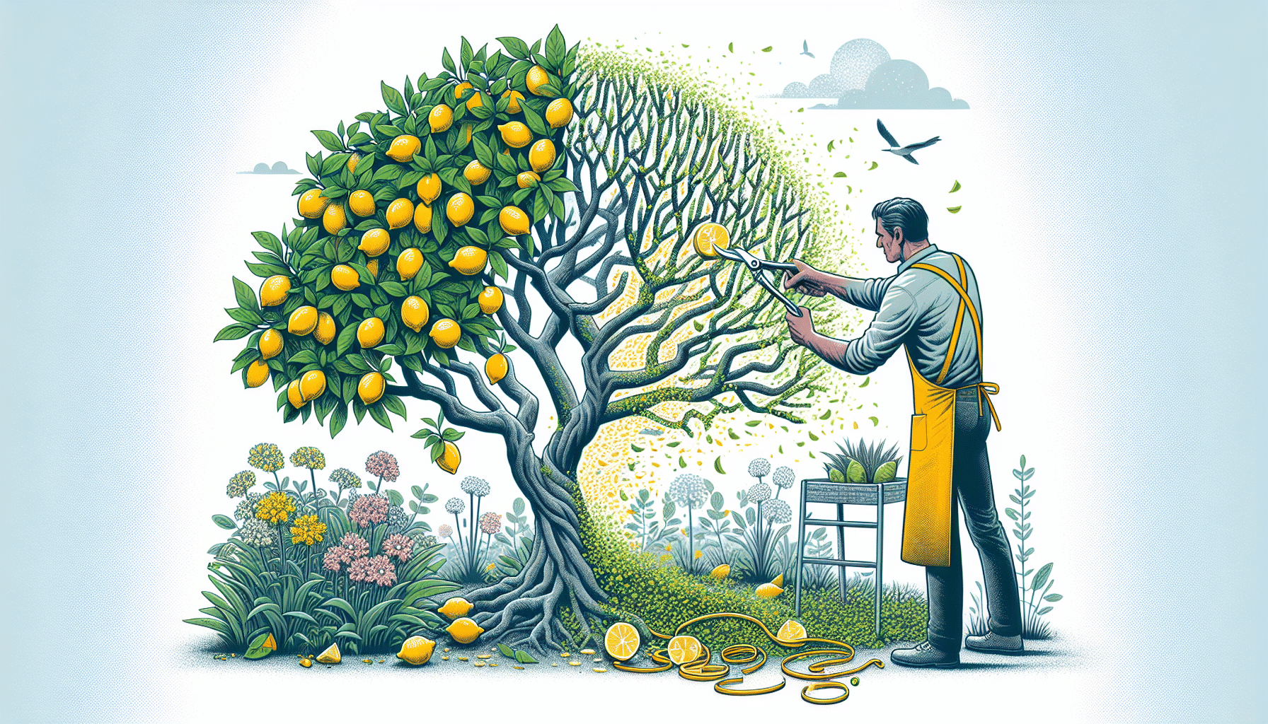 Guía de Poda en Abril: Maximiza el Crecimiento Excepcional de Tu Limonero