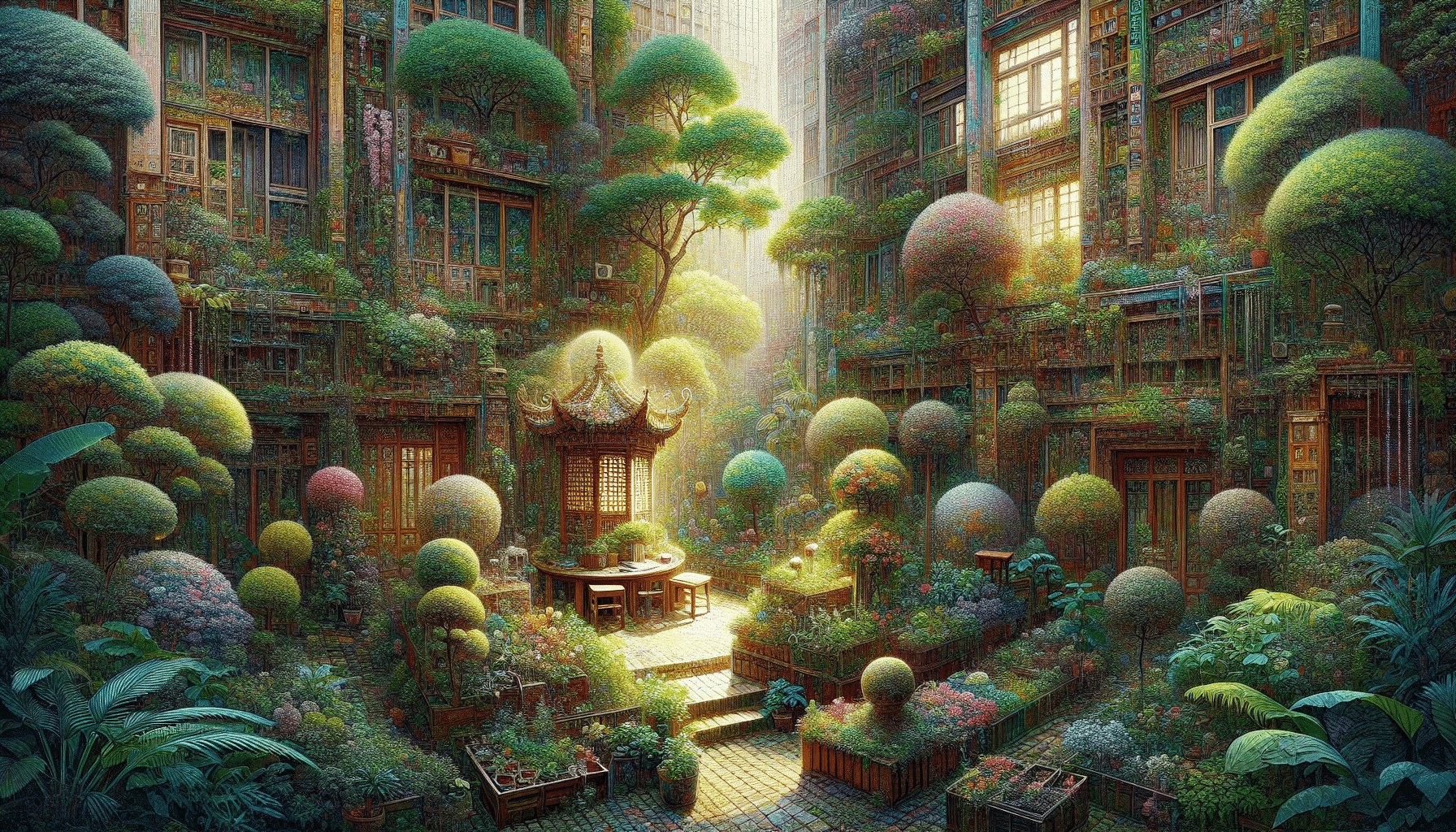 De Espacios Perdidos a Santuarios de Serenidad: Transformación Verde y Zen