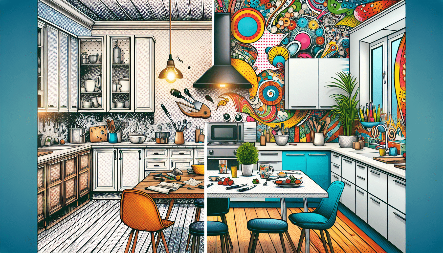 De Anticuada a Vanguardista: La Transformación que Convirtió la Cocina en un Espacio Artístico y Pop