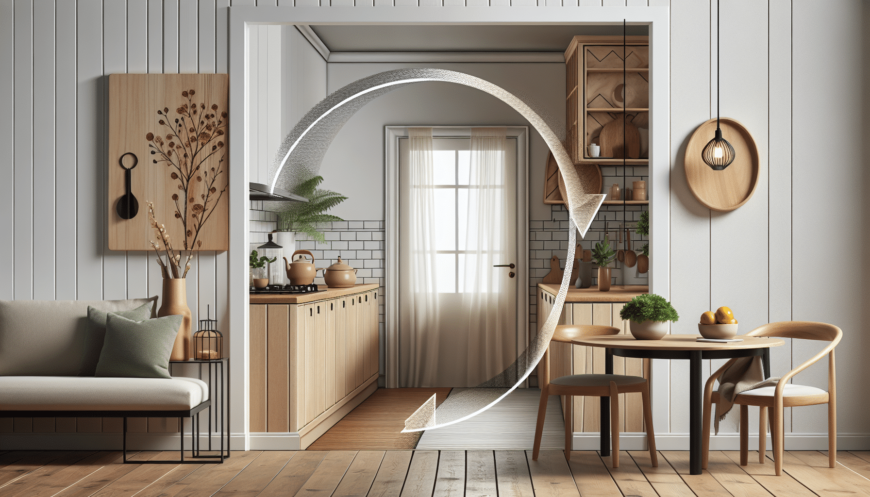 Transformación Decorativa: Del Espacio Culinario al Entorno de Comodidad