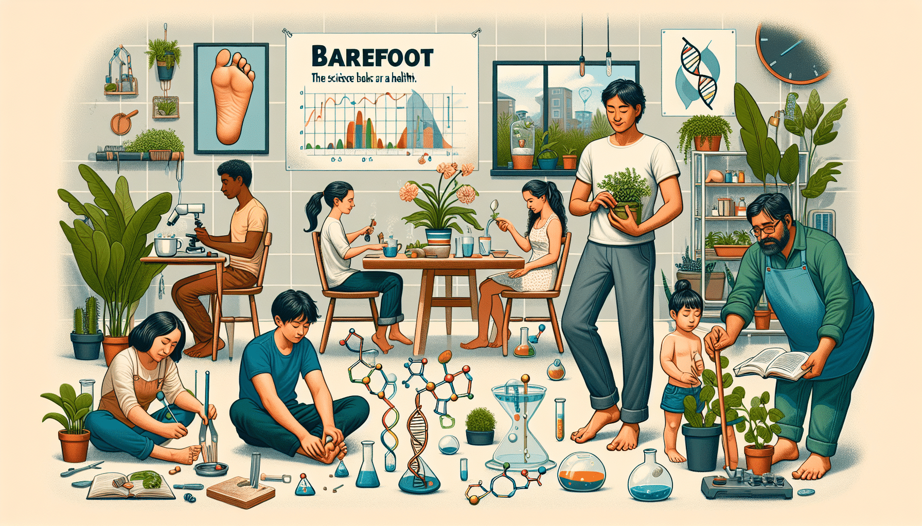 Beneficios Científicos de Andar Descalzo en Casa: Un Hábito Saludable Respaldado por la Ciencia