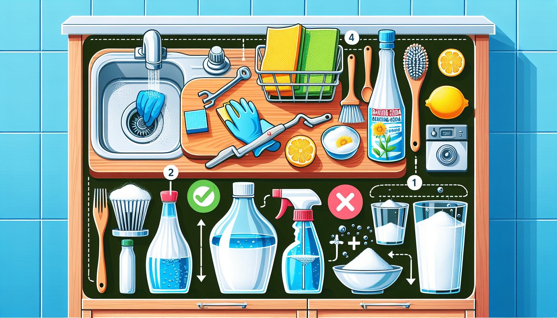 Consejos Efectivos para Limpiar tu Cocina y Neutralizar Olores con Bicarbonato de Sodio