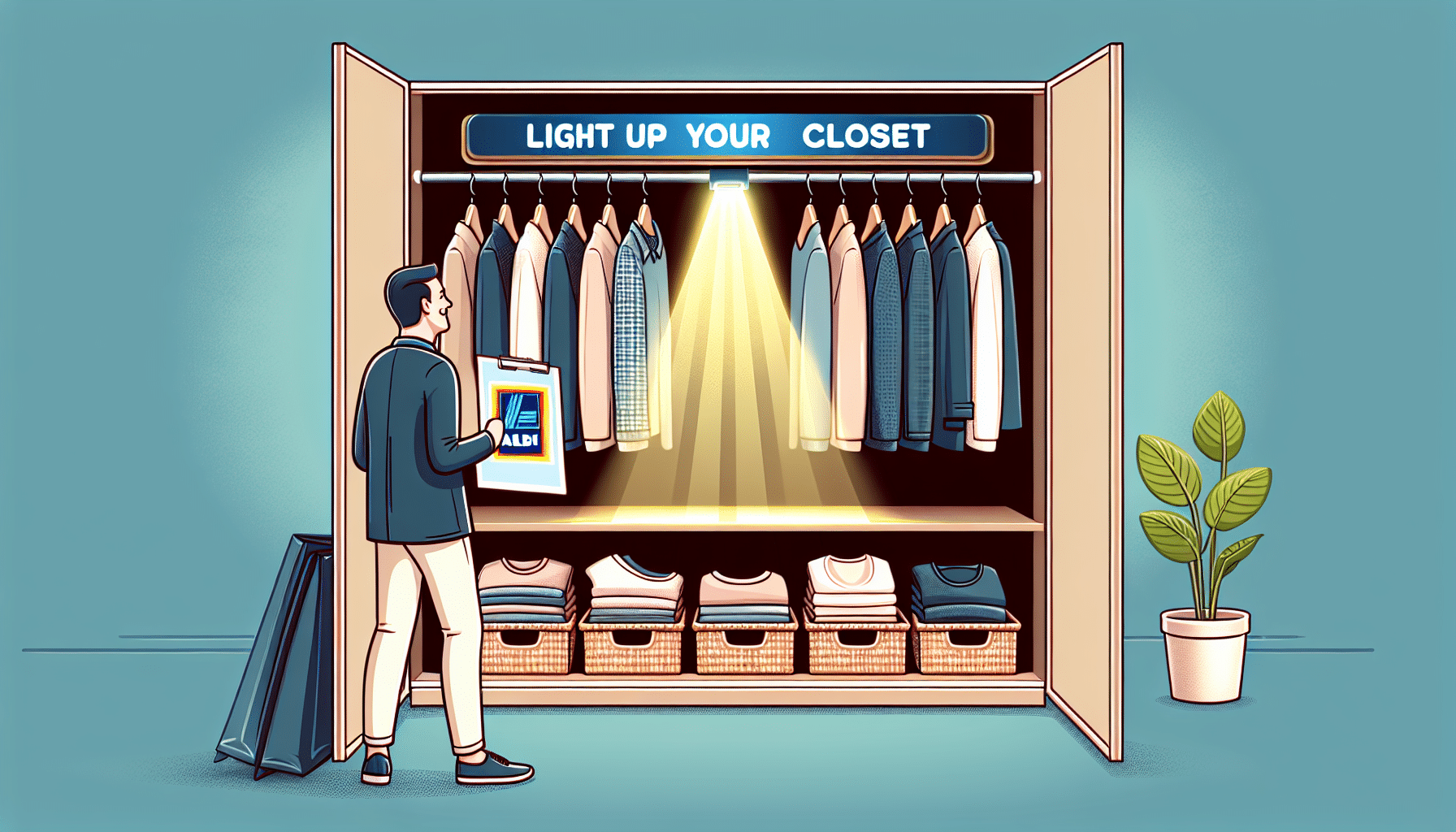 Aldi Revoluciona tu Armario: Descubre la Solución para Iluminar tus Prendas