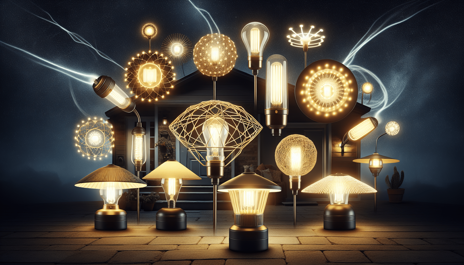 Brilla con Estilo: Lámparas de Movimiento Ideales para Porches y Garajes