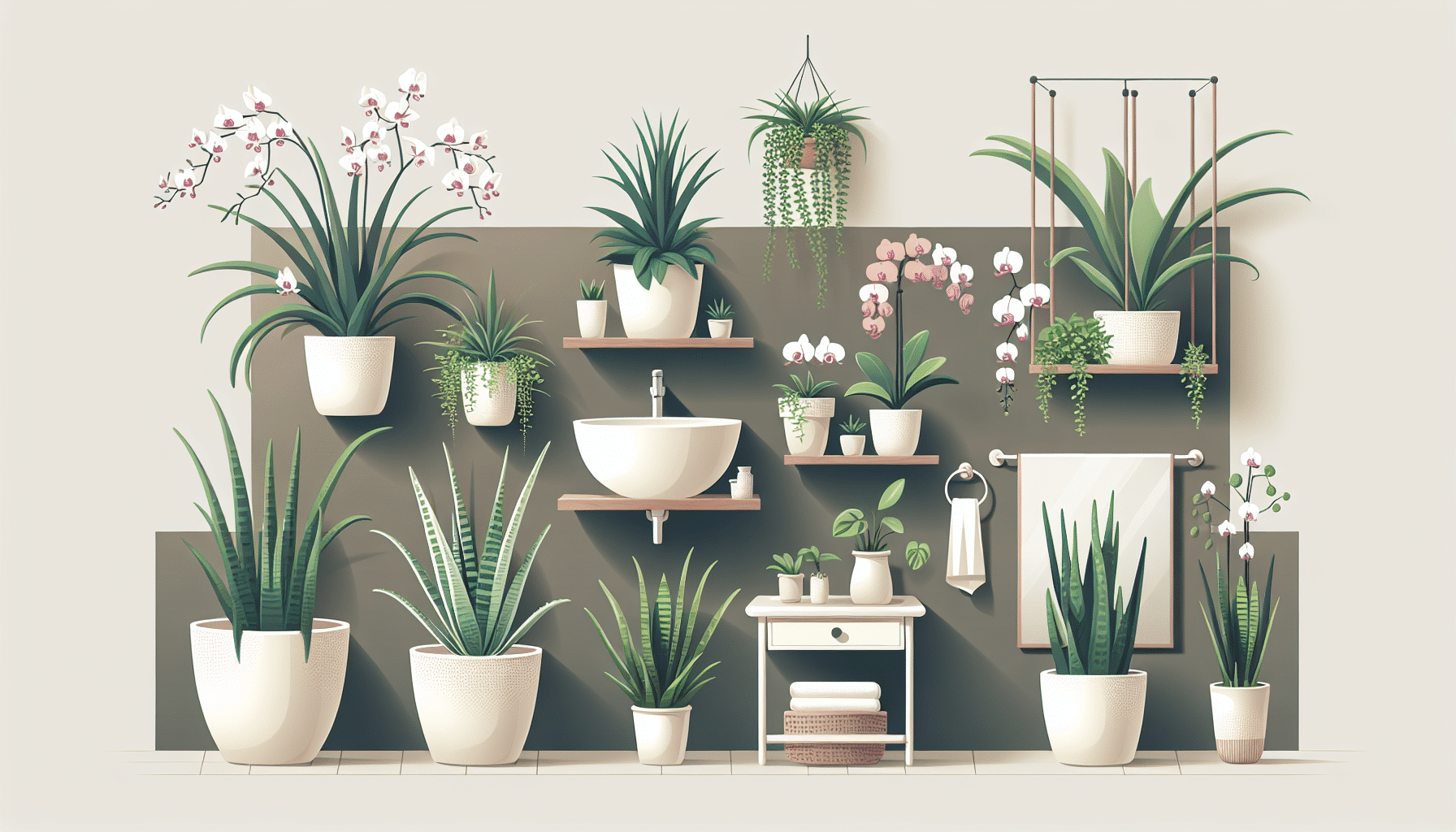 Las Plantas Ideales para Transformar tu Baño en un Oasis Verde