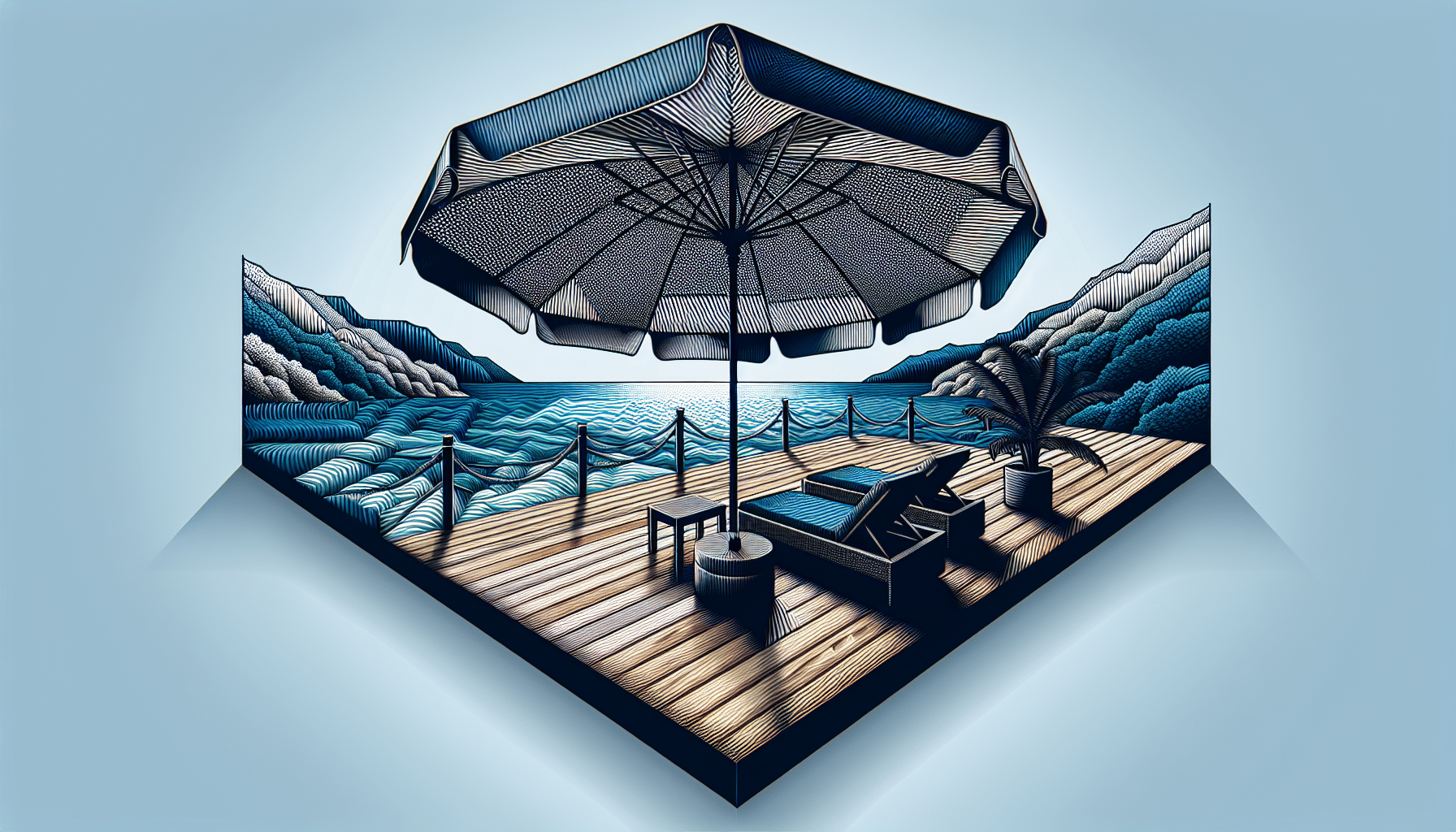 Lidl Presenta la Sombrilla Económica Ideal para Espacios Reducidos en Terrazas