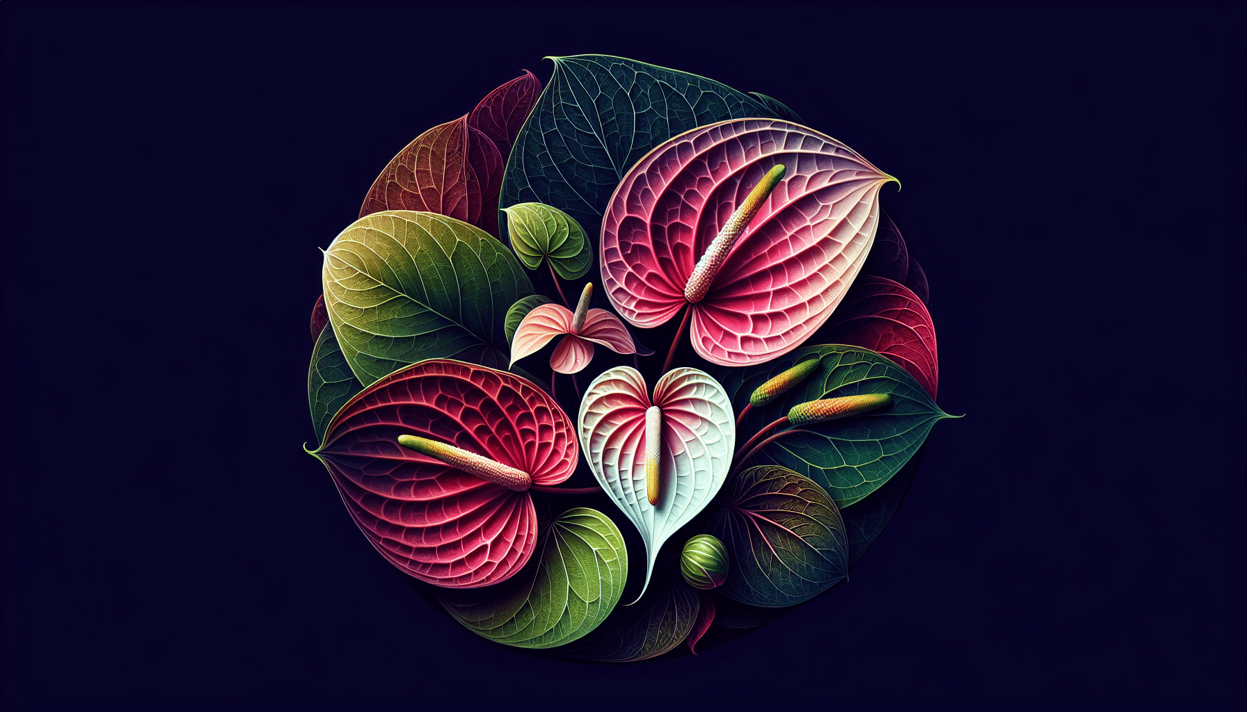 Razones por las que las Flores de los Anturios Pierden su Color Vibrante