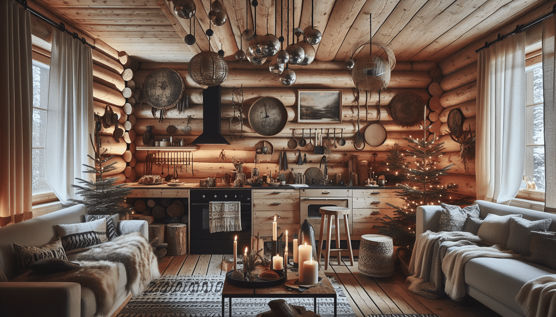 Elementos Clave de la Decoración Nórdica: Madera, Luz y Texturas en Bagaregården