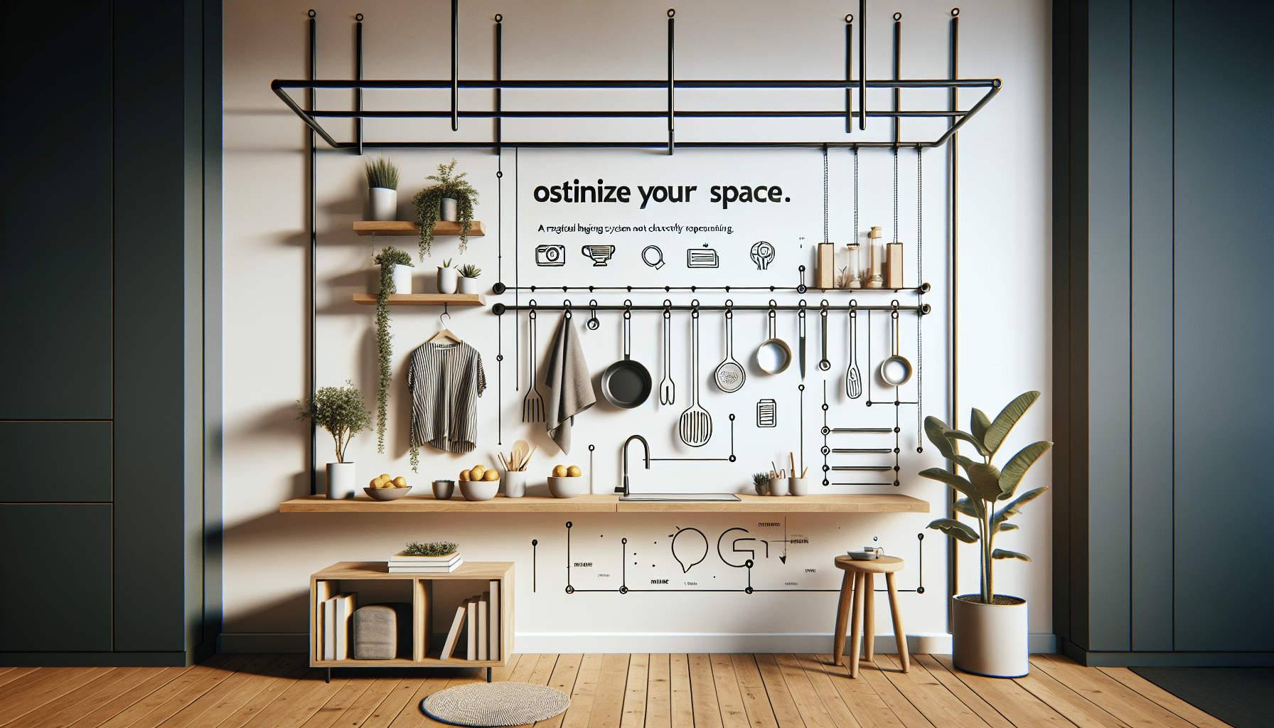 Maximiza Tu Espacio: Innovador Colgador para Barandillas