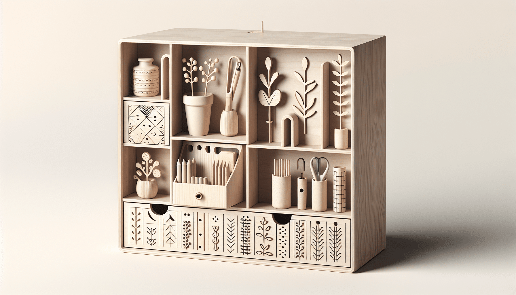 Organizador Escandinavo de Carrefour: Compacto, Elegante y Funcional para tu Hogar