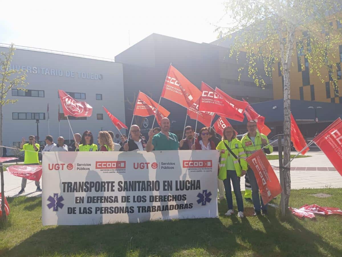 Las movilizaciones en el transporte sanitario continuarán ante la ausencia de avances significativos.