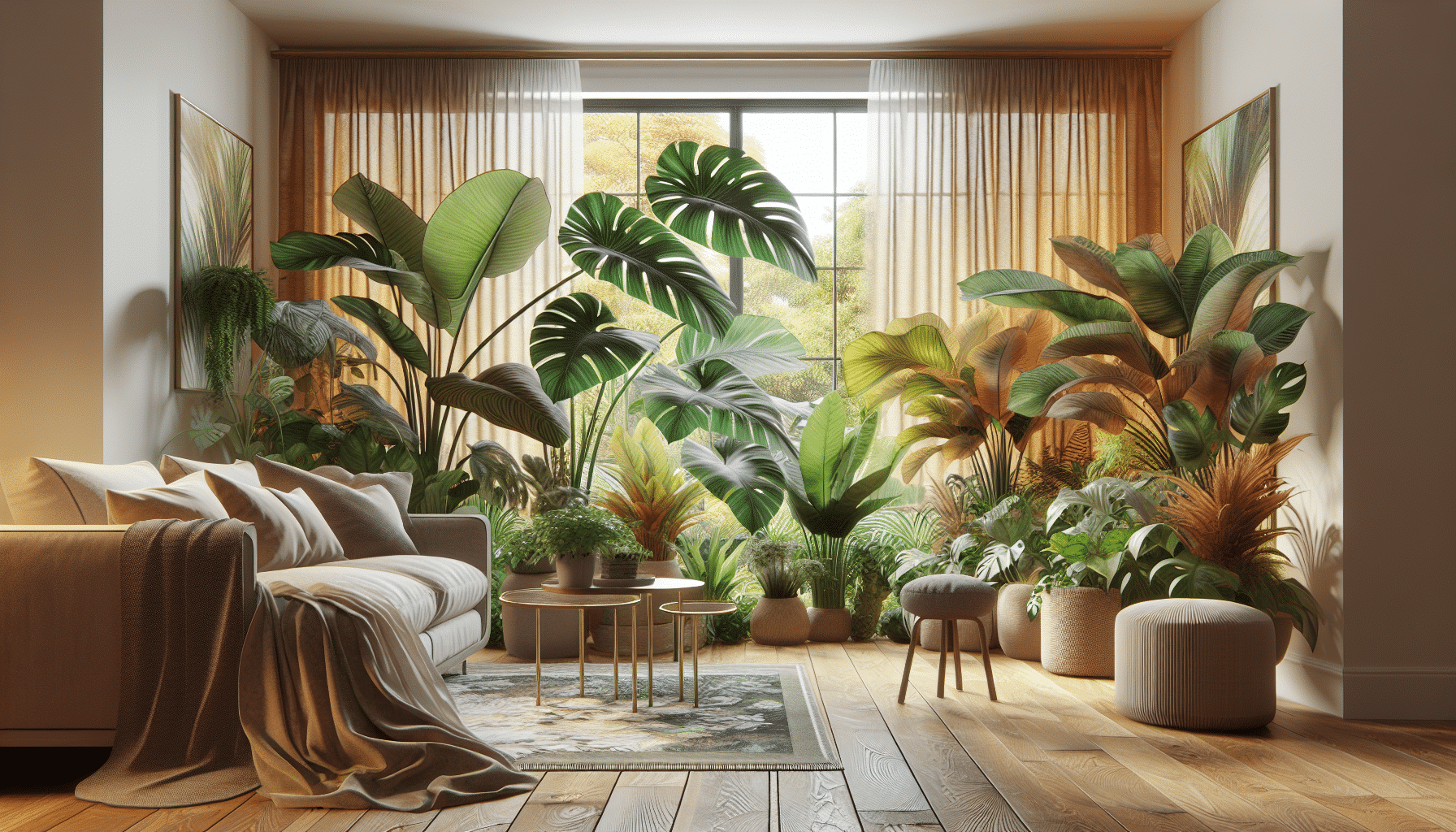 Transforma Tu Hogar con Plantas de Hojas Grandes para un Ambiente Exótico