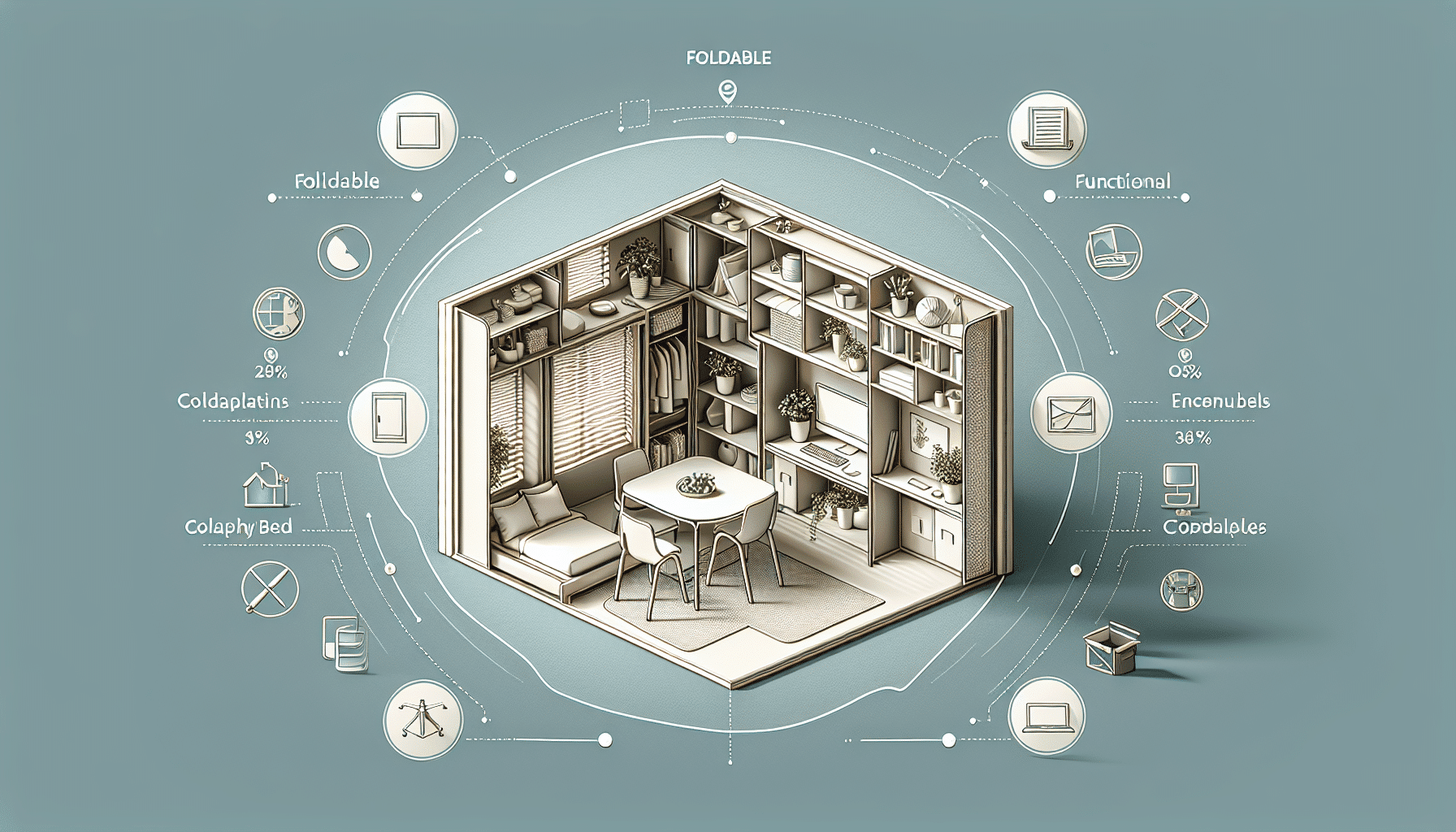 Maximiza Espacios: Soluciones Plegables y Funcionales