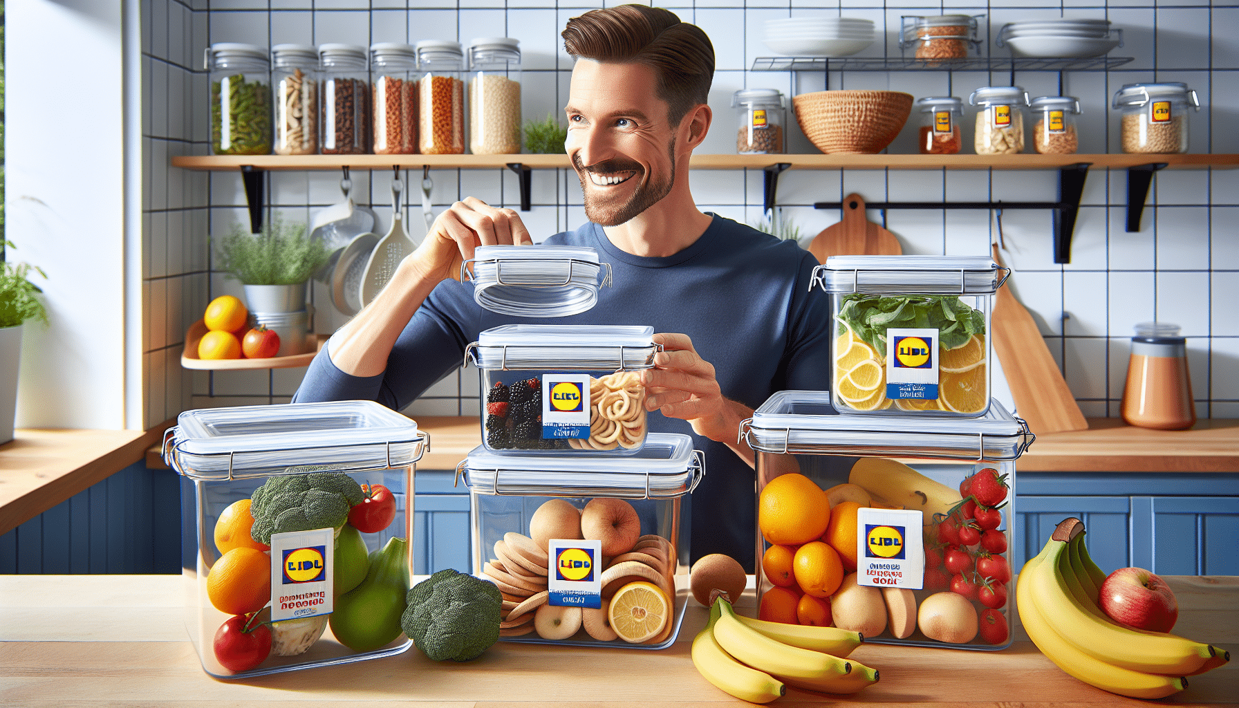 Organiza y Maximiza Tu Espacio con los Recipientes Transparentes de Lidl para Cocinas Pequeñas