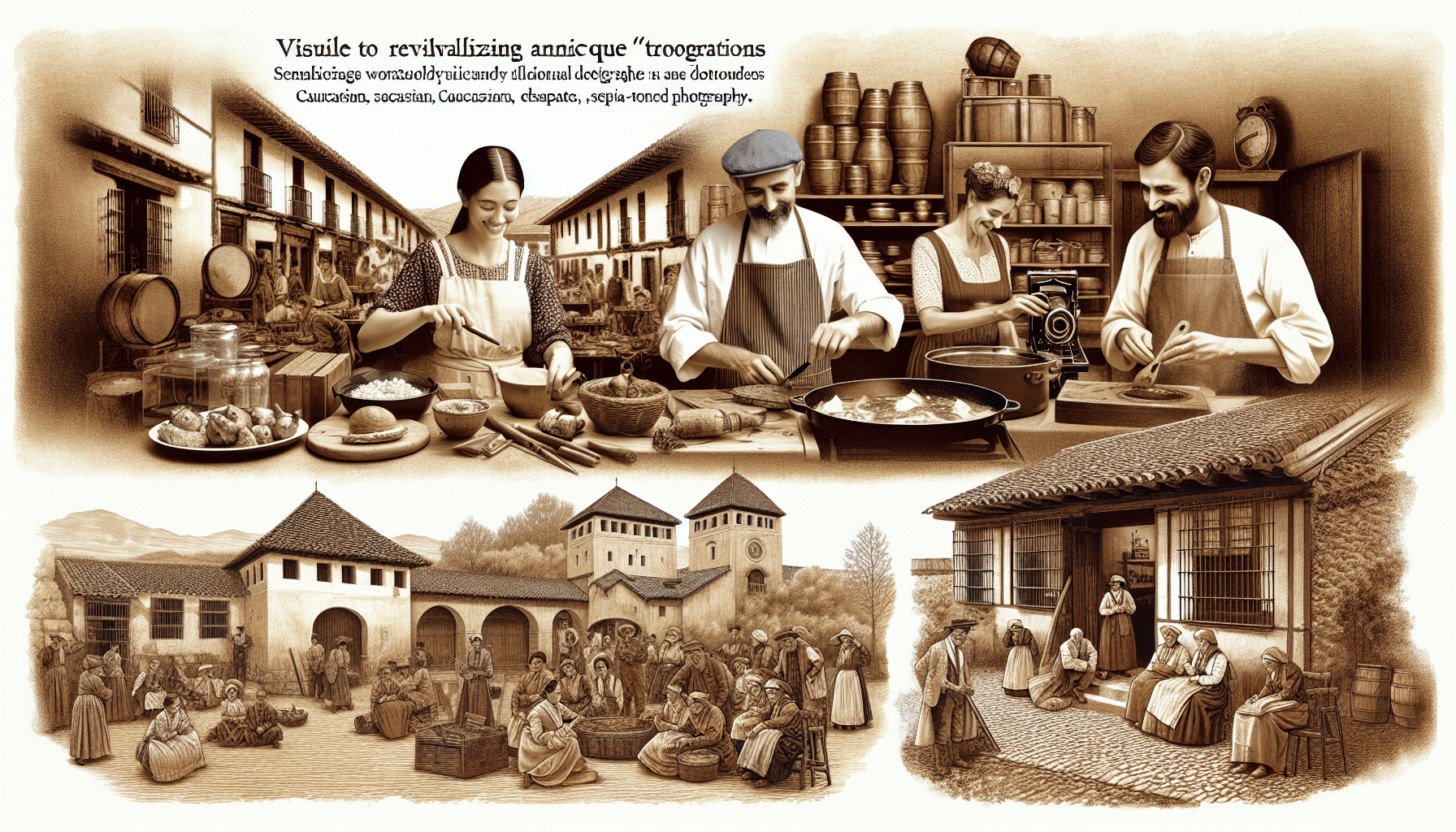 Talleres de Cocina Tradicional y Fotografía Histórica para Revitalizar los Mayos en Santa Cruz de la Zarza