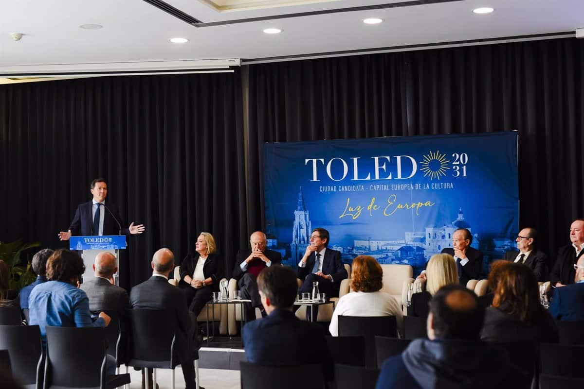 Toledo, respaldada por José Antonio Marina, Goirigolzarri e Isabel San Sebastián, aspira a convertirse en Capital Europea de la Cultura en 2031.
