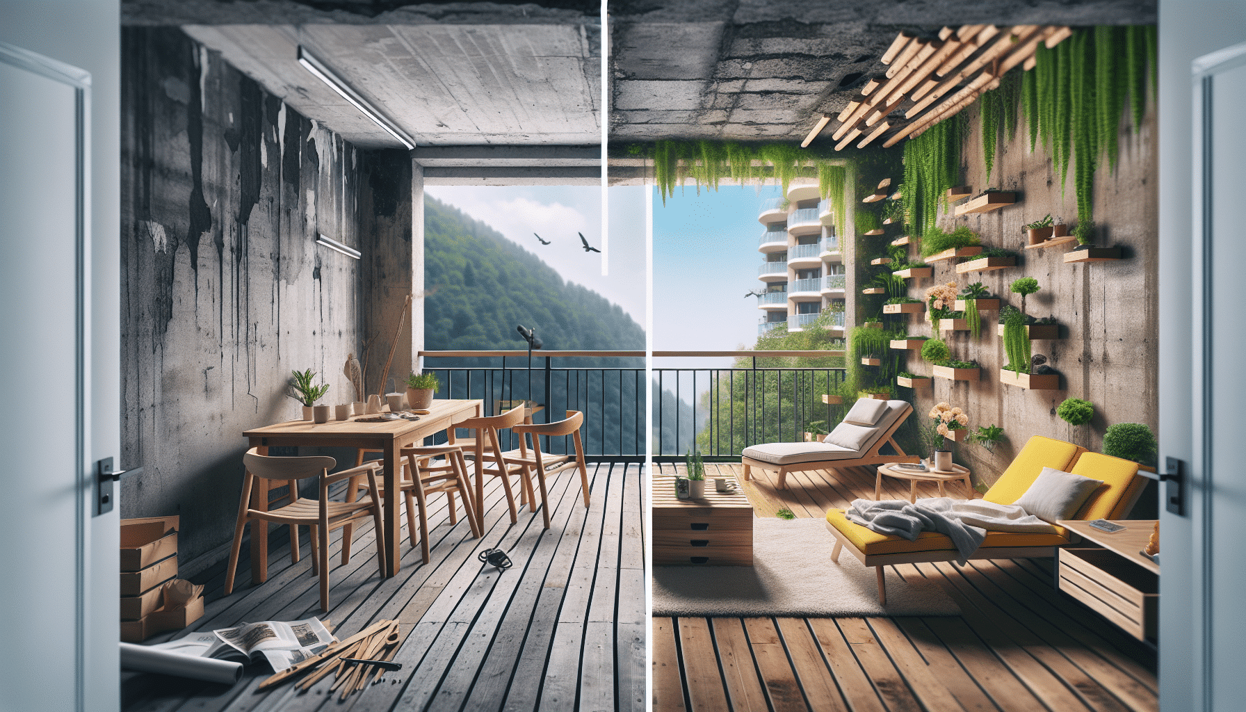 Renovación Relámpago: Convierte un Balcón Olvidado en un Oasis de Relax con Ikea