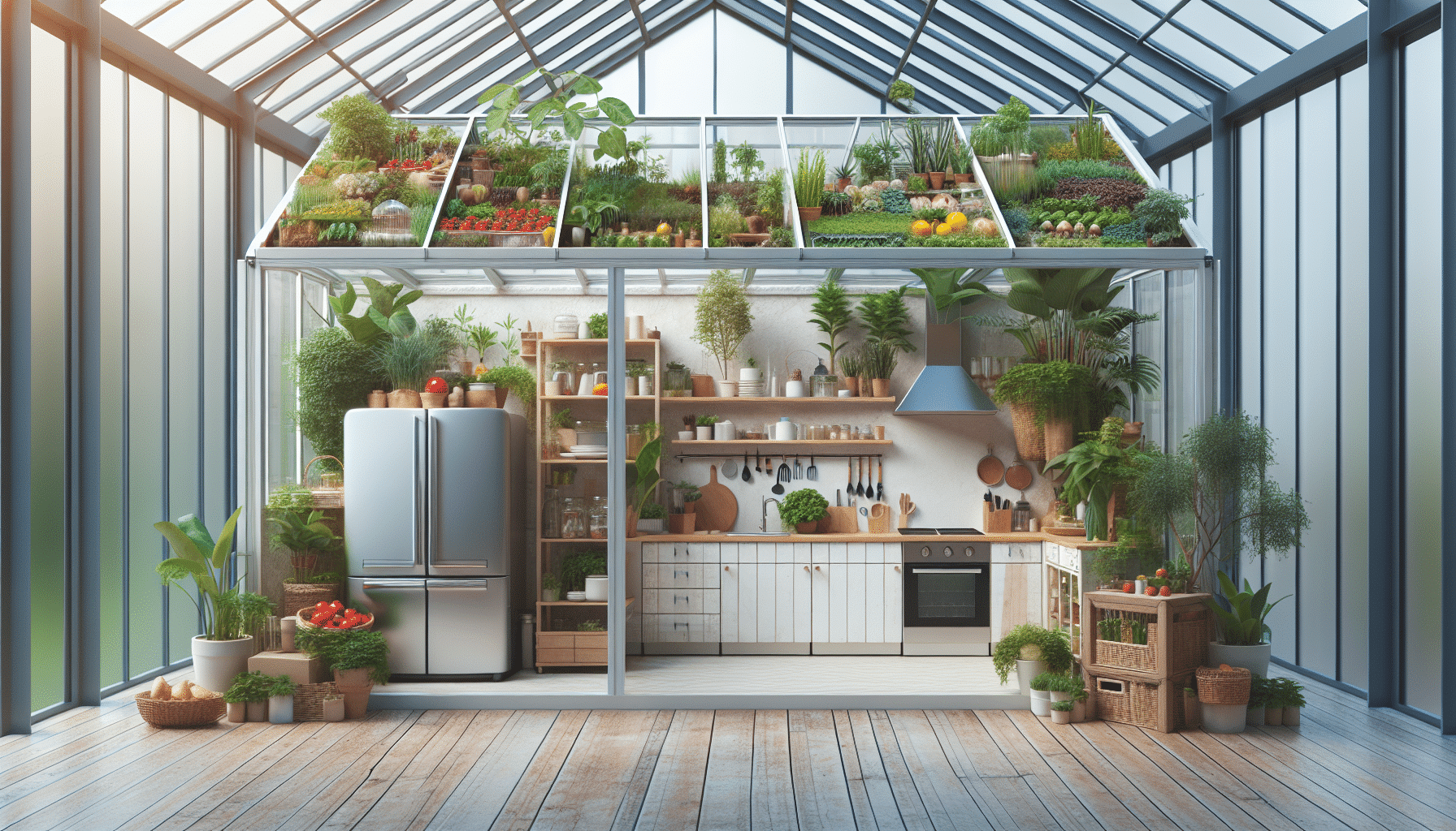 De Cocina Compacta a Oasis Transparente: La Innovadora Transformación de un Pequeño Espacio