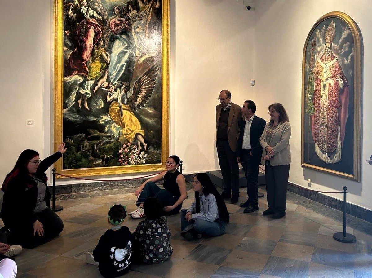 Un grupo de 222 estudiantes de Toledo explora el Museo de Santa Cruz gracias a la iniciativa ‘El Museo como Aula’
