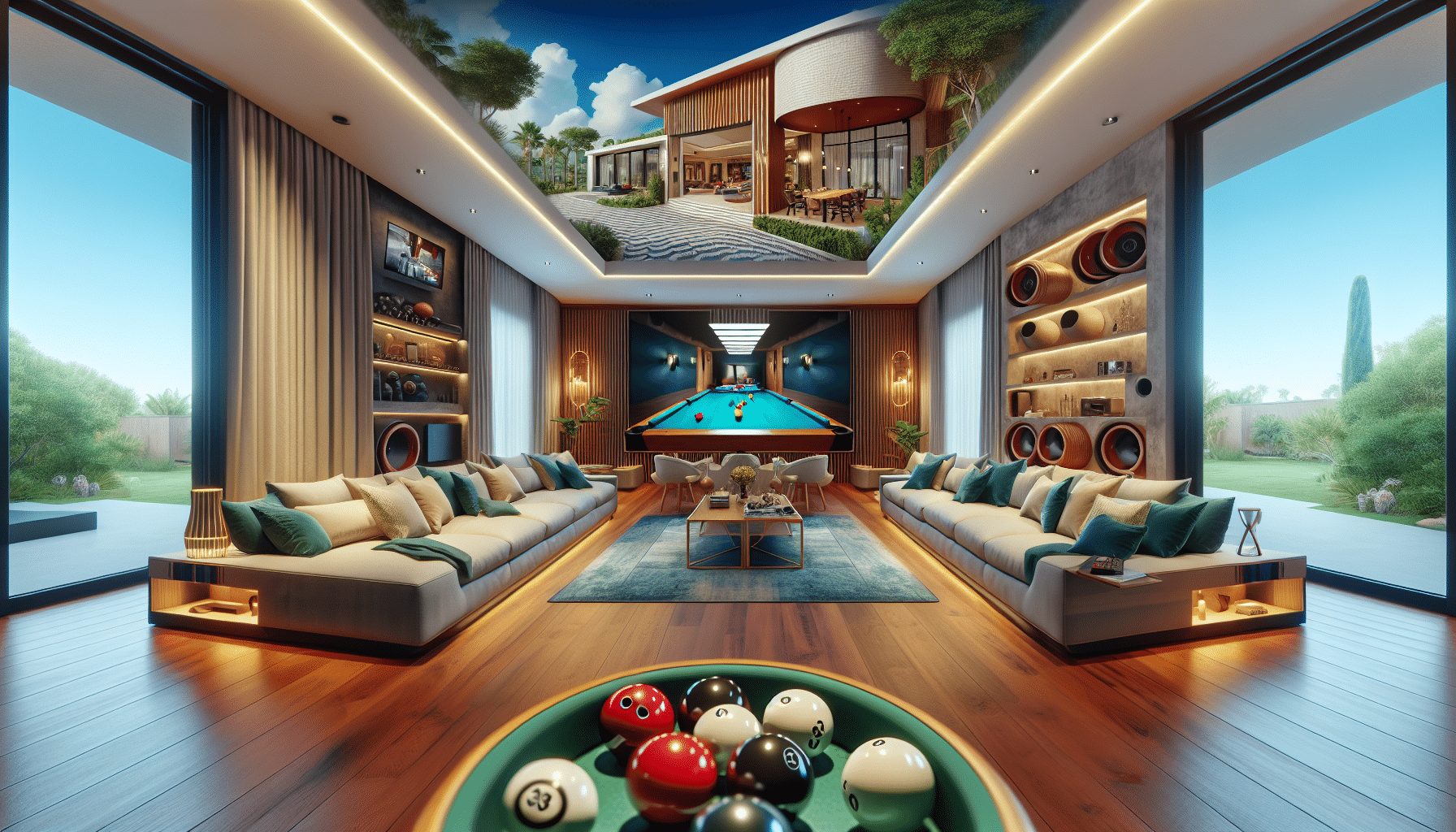 Descubre la Villa de tus Sueños: Lujo con Bolera, Cine y 13 Dormitorios