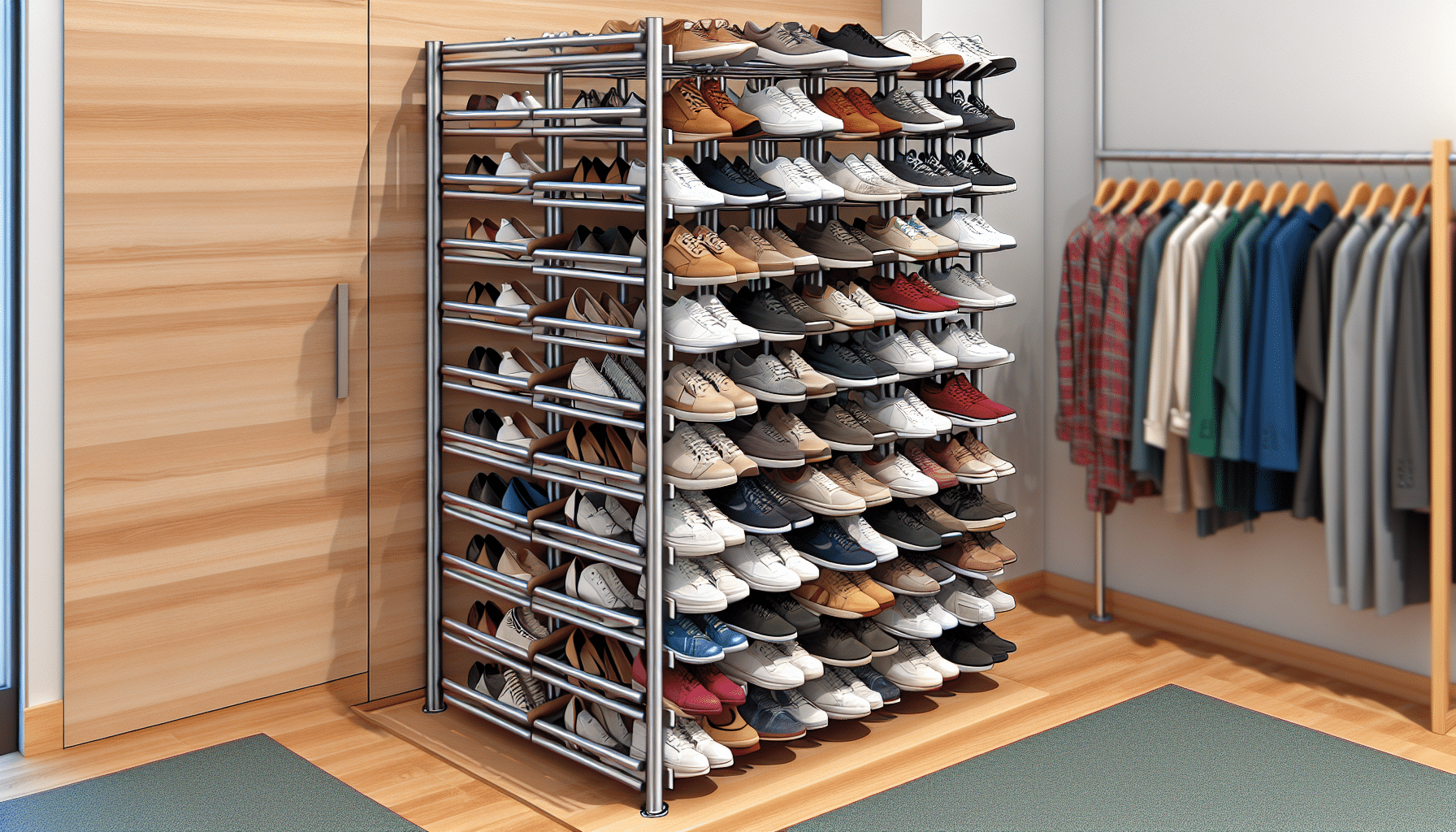 Optimiza tu Espacio con el Zapatero Apilable de Carrefour: Ideal para Recibidores Compactos