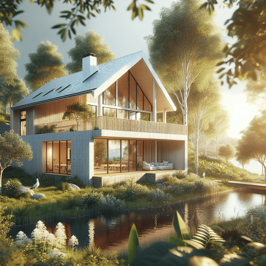 Retiro Nórdico: Fusión de Diseño Escandinavo y Naturaleza en un Paraíso Estival