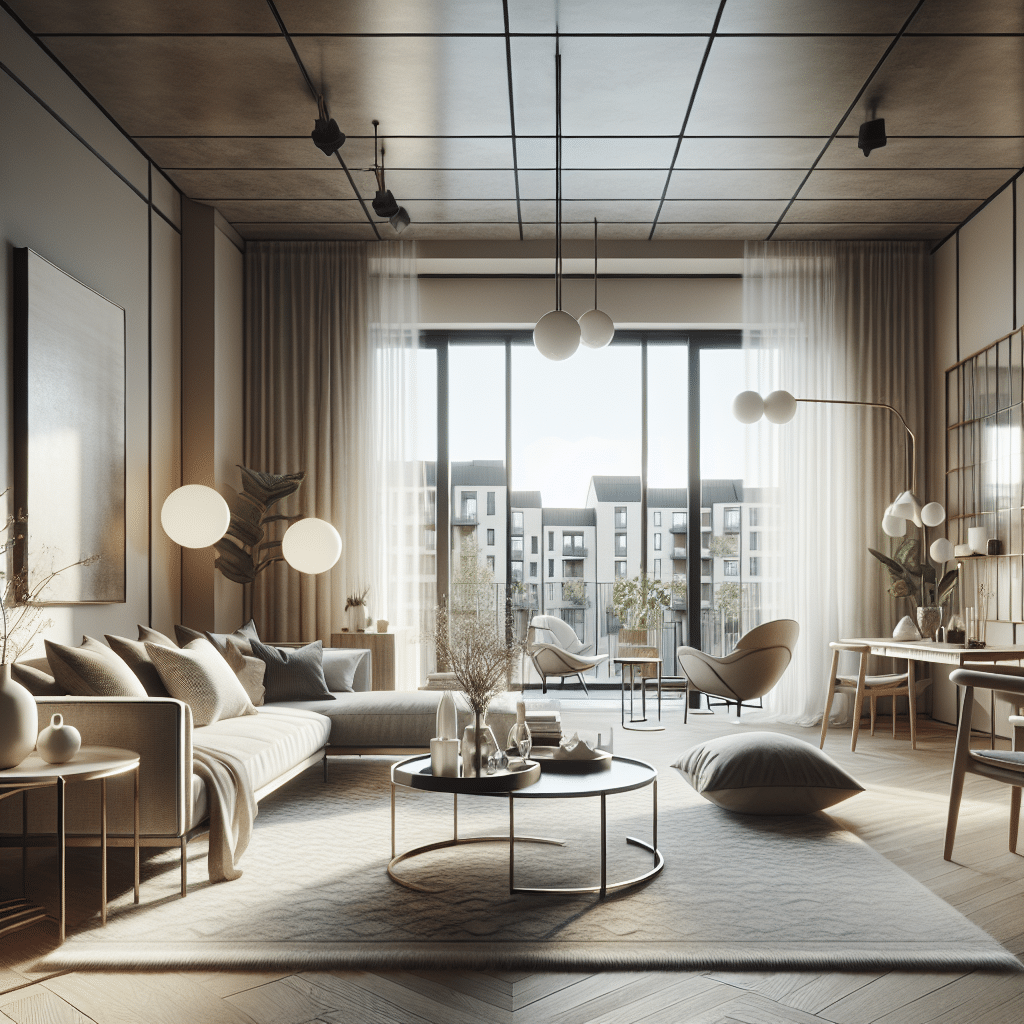 Estilo Escandinavo: Elegancia en Tonos Neutros para un Apartamento Sueco