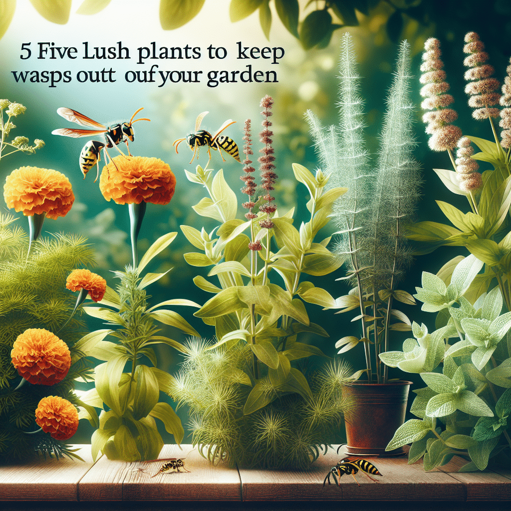 Cinco Plantas Exuberantes para Mantener Avispas Fuera de Tu Jardín