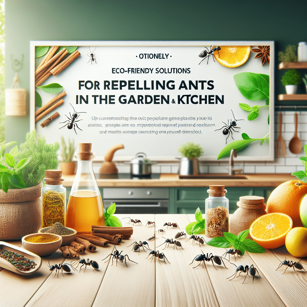 Soluciones Ecológicas para Alejar Hormigas del Jardín y la Cocina