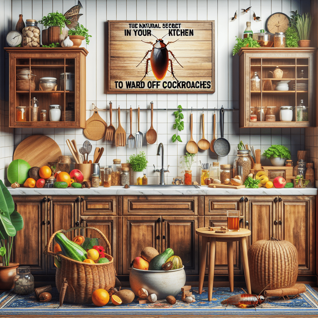El Secreto Natural en Tu Cocina para Ahuyentar Cucarachas