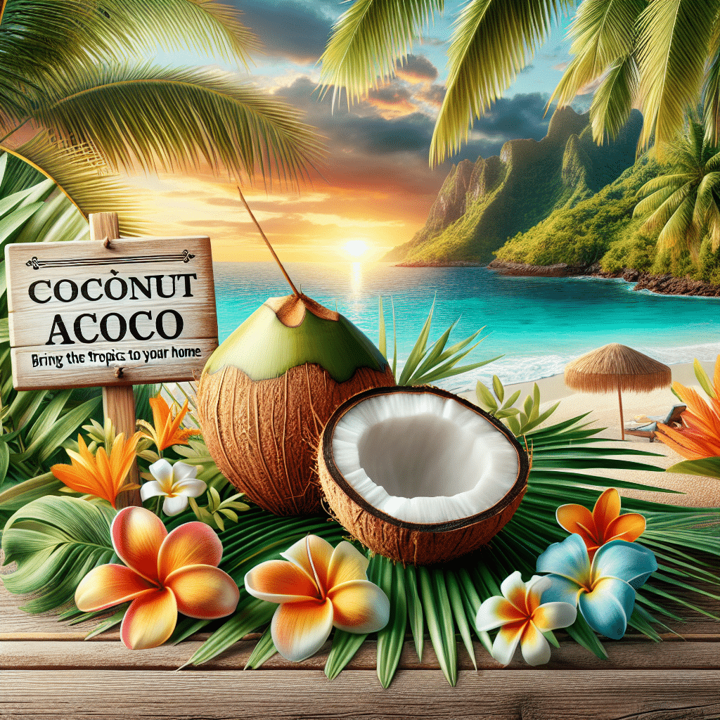 Aroma de Coco: Lleva el Trópico a Tu Hogar