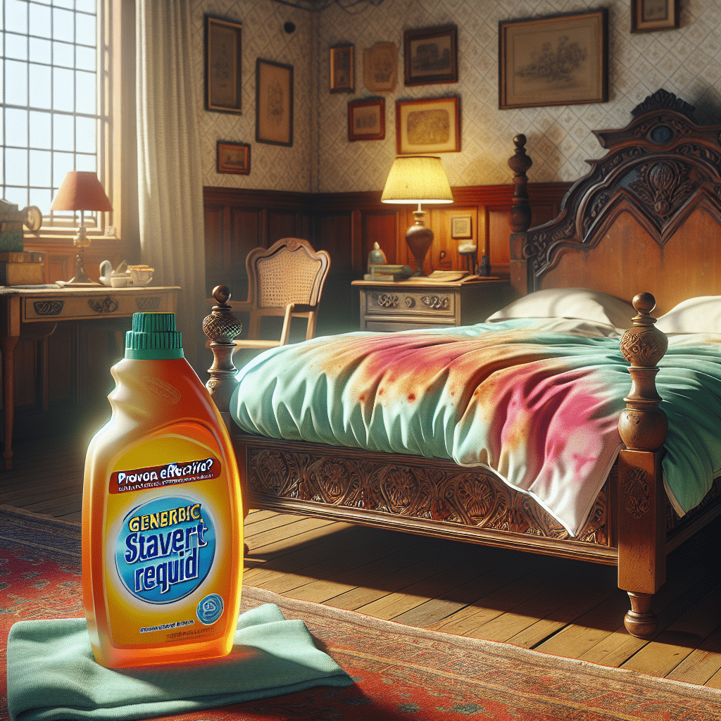 ¿Efectividad Comprobada? Eliminando Manchas del Edredón con el Líquido de Mercadona