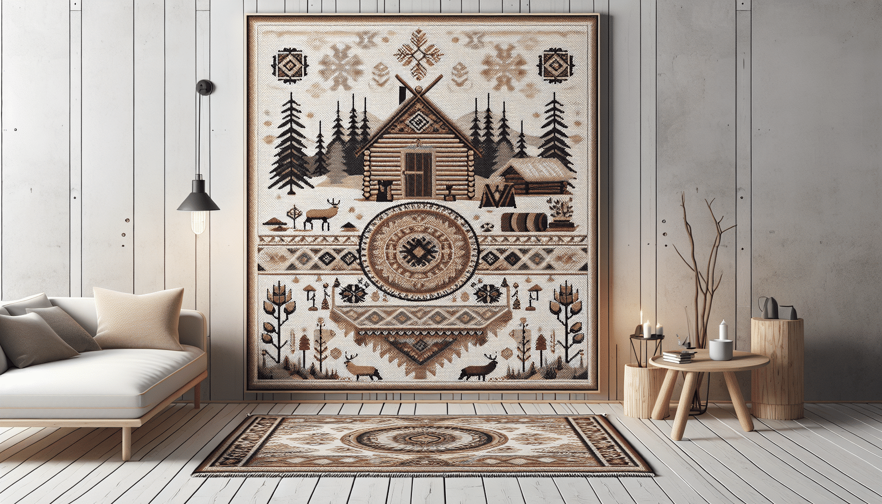 Renueva Tu Espacio: Alfombras Nórdicas para un Estilo Minimalista