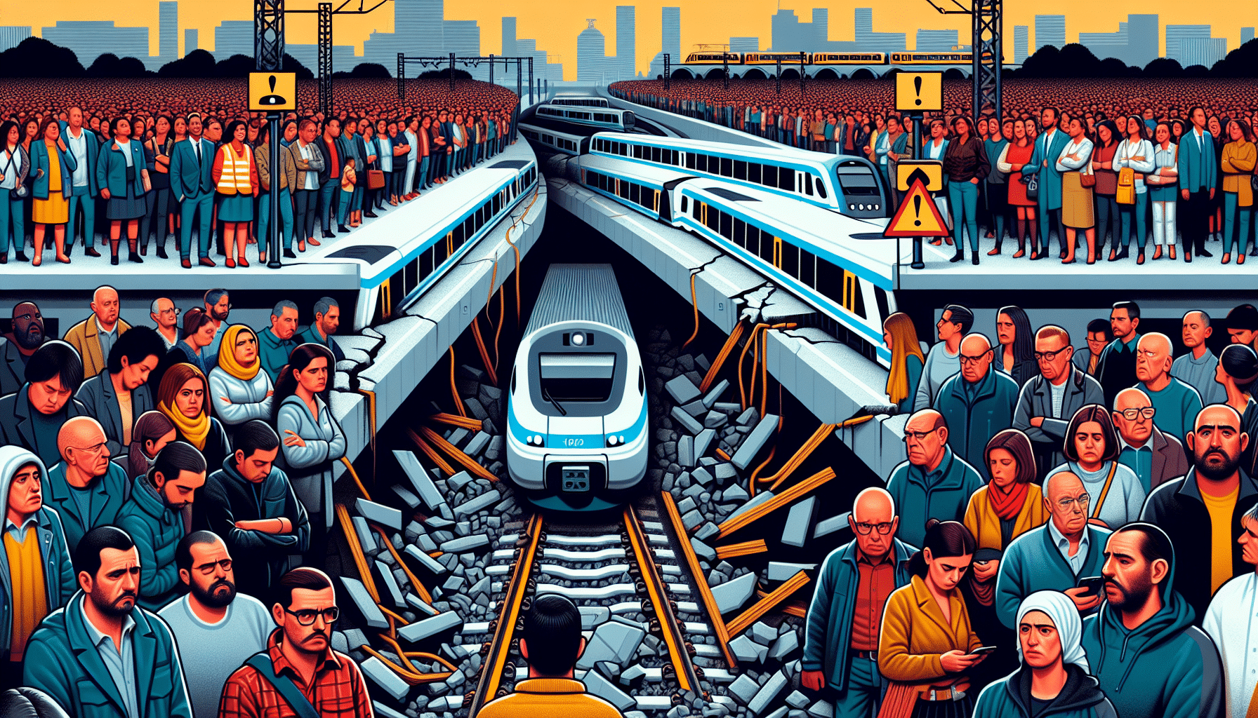 Aumenta a 30 el número de trenes afectados y 10.700 pasajeros por el robo de cable en la línea Madrid-Sevilla.