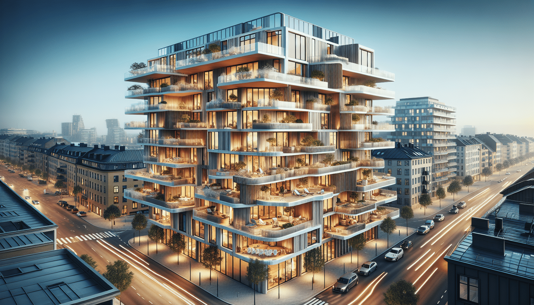 Nueva Construcción de Ático en Suecia: Redefiniendo el Lujo Escandinavo